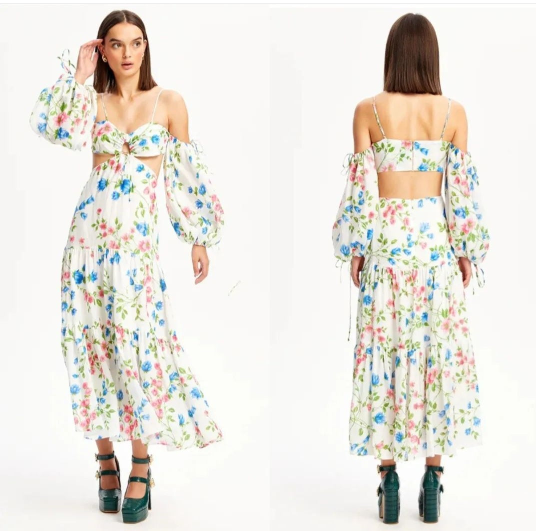 Alice McCALL Rolling Meadows Midi Dress - Size 8