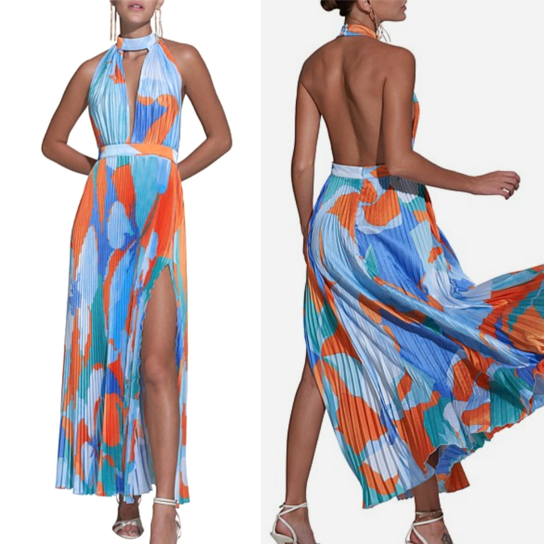 L'idee Chateau Split Gown - Size 10