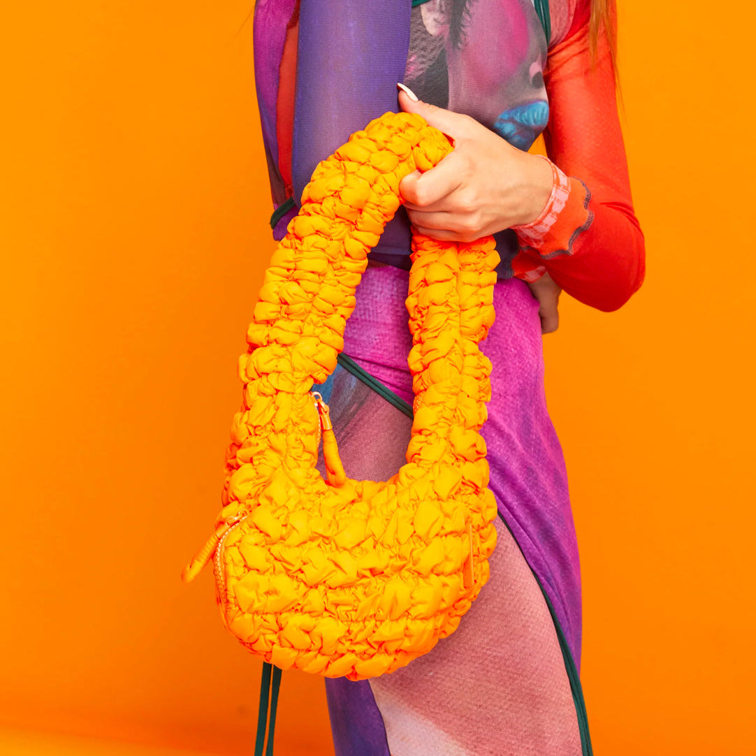 Poppy Lissiman Puff Bag in Mandarin
