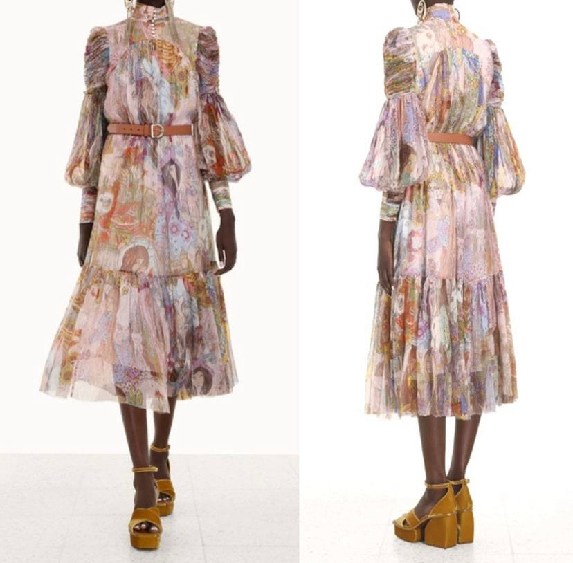 Zimmerman Kaleidoscope Lurex Gown - Size 10