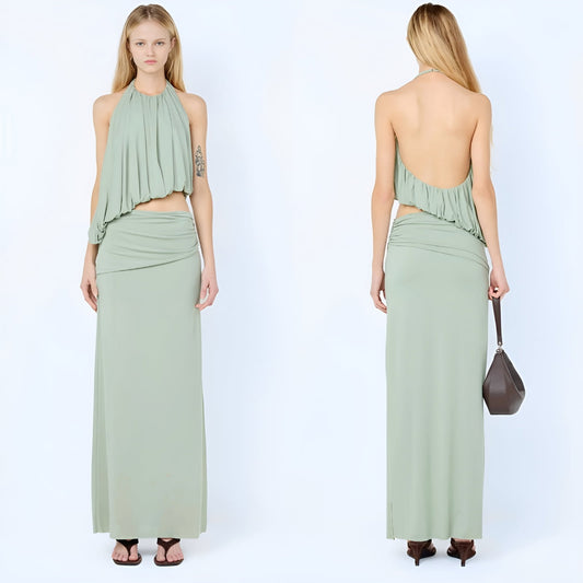 Bec & Bridge Cadence Racer Maxi Dress - Size 8