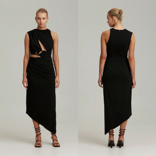 C/MEO Collective Entropy Midi Dress