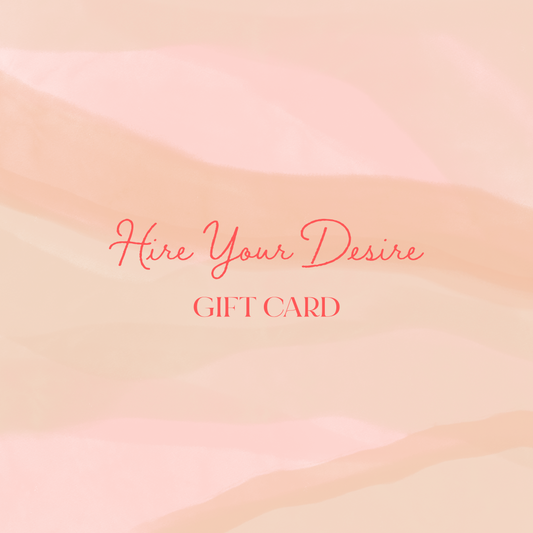 Hire Your Desire Gift Card