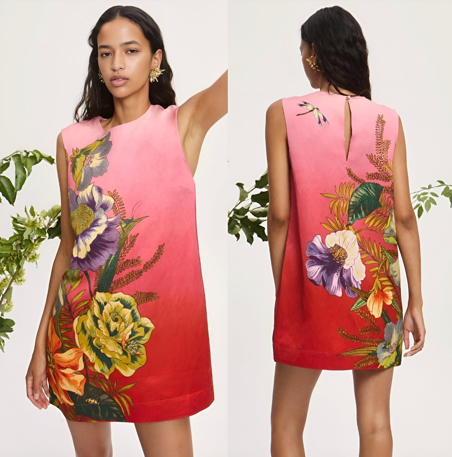 Alemais Inez Mini Dress - Size 14