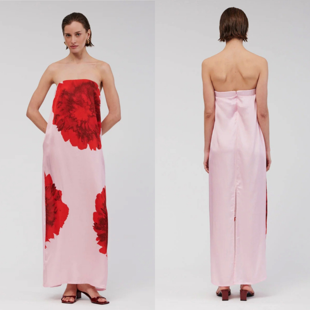 Suboo Emilia Bustier Maxi Dress - Size 12 (runs large)